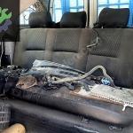 2005 Peugeot Partner arka üçlü koltuk