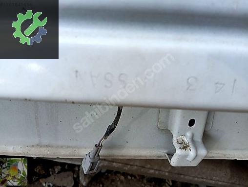 Nissan Qashqai Arka Tampon çıkma parça