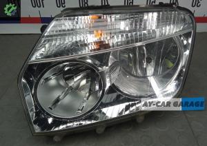 DACİA DUSTER SOL ÖN FAR KROM SIFIR!! 1.KALİTE!! İTHAL 2010- (3. Adet)