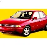 94 KIA Sephia ön kaput