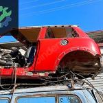 Mini Cooper kesme sol arka çamurluk