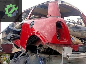 Mini Cooper r50 r53 sol arka çeyrek çamurluk