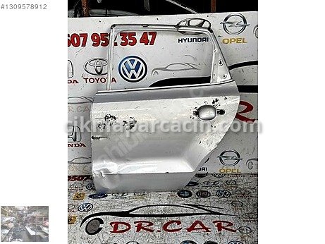 Volkswagen Polo Kapı (Arka Sol) çıkma parça