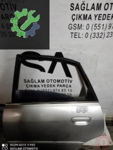 AUDİ A4 B5 KASA SOL ARKA DOLU KAPI GRİ
