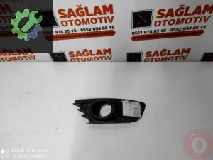 CİTROEN C4 ÇIKMA SOL SİS FARI ÇERÇEVESİ OEM; 20100626