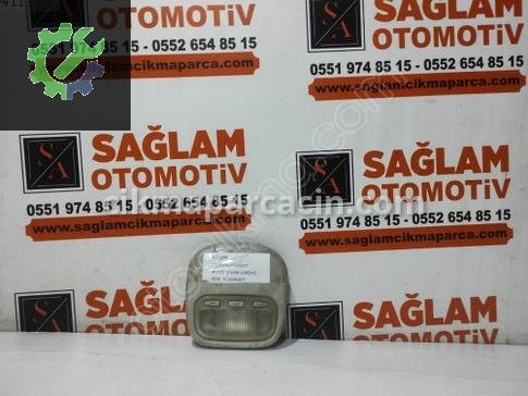 Peugeot 407 Tavan Lambası çıkma parça
