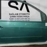 FORD FİESTA ÇIKMA TEK KAPI SAĞ ÖN KAPI AÇIK YEŞİL