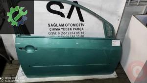 FORD FİESTA ÇIKMA TEK KAPI SAĞ ÖN KAPI AÇIK YEŞİL
