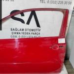FORD FİESTA ÇIKMA TEK KAPI SOL ÖN KAPI KIRMIZI