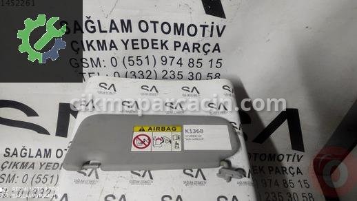 Hyundai i20 Güneşlik çıkma parça