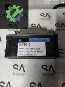OEM; 0265101018 MERCEDES 190E-200E-W124-W126 ÇIKMA ABS BEYNİ