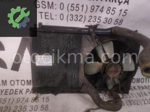 OEM; 118917 MİTSUBİSHİ OUTLANDER 14-17 FANLI RADYATÖR 2,4L 3
