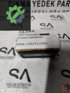 OEM; 1362912080 FİAT FİORİNO ÇIKMA PLAKA LAMBASI