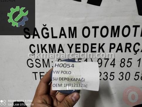 Volkswagen Polo Depo Kapağı çıkma parça