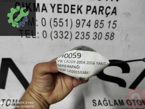 OEM; 1J0201553AK VW CADDY 04-16 ÇIKMA YAKIT DEPO KAPAĞI