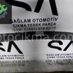 OEM; 1u6807521 SKODA OCTAVİA 97-04 ARKA TAMPON ALT SPOİLER
