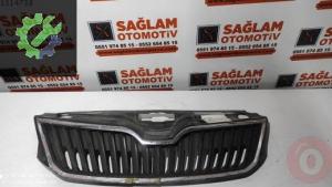 OEM; 5JA853668 SKODA RAPİD 13-17 ÇIKMA ÖN PANJUR