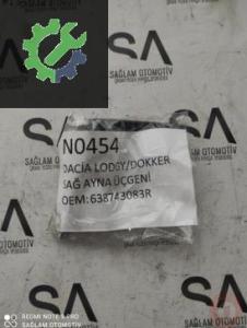 OEM; 638743083R DACİA LODGY-DOKKER ÇIKMA SAĞ AYNA ÜÇGENİ