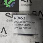 OEM; 638756739R DACİA LODGY-DOKKER ÇIKMA SOL AYNA ÜÇGENİ