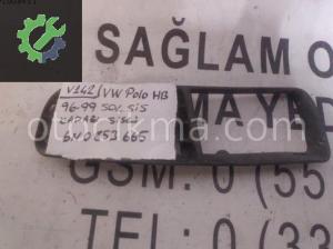 OEM; 6n0853665 VOLKSWAGEN POLO 96-99 SOL SİS KAPAĞI SİSLİ OE