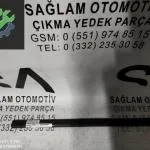 OEM; 735281861 FİAT DOBLO 00-09 ÇIKMA SAĞ ÖN KAPI ÇİTASI