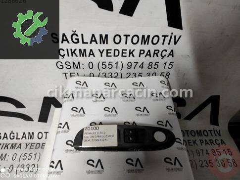 Renault Clio Cam Düğmesi çıkma parça