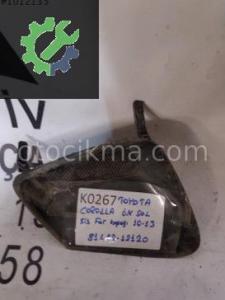 OEM; 81l02-12120 TOYOTA COROLLA 10-13 ÖN SOL SİS FAR KAPAĞI