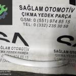 OEM; 8200763573 DACİA SANDERO ÇIKMA ÖN PANJUR ÜST ÇİTASI