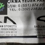 OEM; 8E0853953 AUDİ A4 01-08 ÇIKMA SOL ÖN ÇİTA