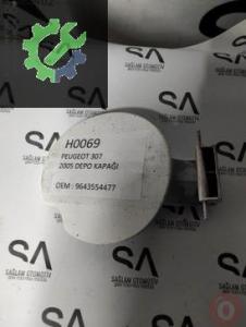 OEM; 9643554477 PEUGEOT 307 2005 ÇIKMA DEPO KAPAĞI