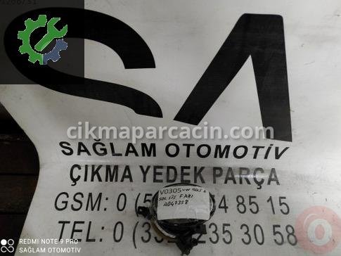 Volkswagen Golf Sis Farı çıkma parça