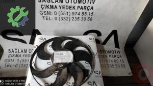 OEM; PA6GF20M25 SKODA OCTAVİA 04-13 ÇIKMA KOMPLE FAN
