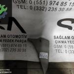 OEM;3C5867242 VW PASSAT B6 SAĞ ARKA DİREK KAPLAMA