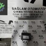 OEM;6Y0858373 SKODA FABİA 2001 ÇIKMA ORTA KONSOL ARKA CEBİ
