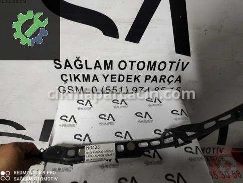 Opel Astra Tampon Braketi çıkma parça