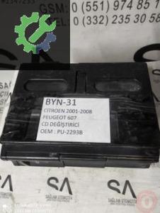 OEMPU-2293B CİTROEN PEUGEOT 607 01-08 ÇIKMA CD DEĞİŞTİRİCİ