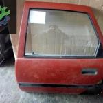 OPEL VECTRA ÇIKMA SOL ARKA KAPI KIRMIZI
