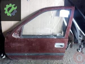 OPEL VECTRA ÇIKMA SOL ÖN KAPI BORDO