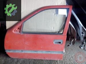 OPEL VECTRA ÇIKMA SOL ÖN KAPI KIRMIZI