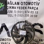 PEUGEOT 206 207 RADYATÖR FAN OEM; 9643386880