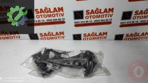 PEUGEOT 207 07-12 ÇIKMA SOL ARKA TAMPON BRAKETİ OEM; 7416C0