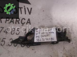 PEUGEOT 307 ÖN TAMPON SOL BRAKETİ OEM; 9643074580
