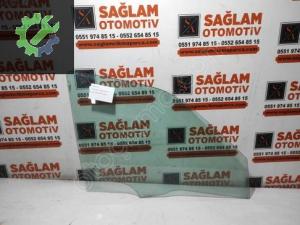 PEUGEOT 406 95-03 ÇIKMA SAĞ ÖN KAPI CAMI