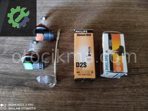 PHİLİPS AMPÜL ÇEŞİTLERİ D2S ZENON H-11 H8 ÇEŞİTLERİ VAR