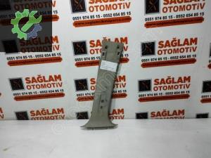 RENAULT CLİO-3 ÇIKMA SAĞ ORTA DİREK ÜST KAPLAMASI OEM; 8200293547