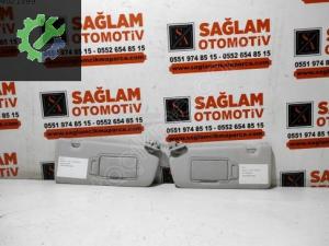 SIFIR RENAULT CLİO-5-SANDERO-3 TAKIM SAĞ-SOL GÜNEŞLİK