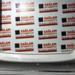 SKODA RAPİD 13-16 ÇIKMA ARKA TAMPON OEM; 5JJ807421