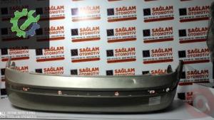 SKODA SUPER-B 02-06 ÇIKMA ARKA TAMPON OEM; 3U5807421