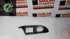 VW GOLF-6 09-12 ÇIKMA SAĞ SİS ÇERÇEVESİ KROMLU OEM;5K0853666