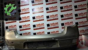 VW PASSAT 05-10 ÇIKMA ARKA TAMPON OEM; 3C5807421